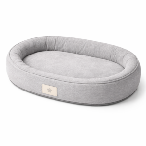 AuraBed – Orthopedic Oval Pet Cushion
